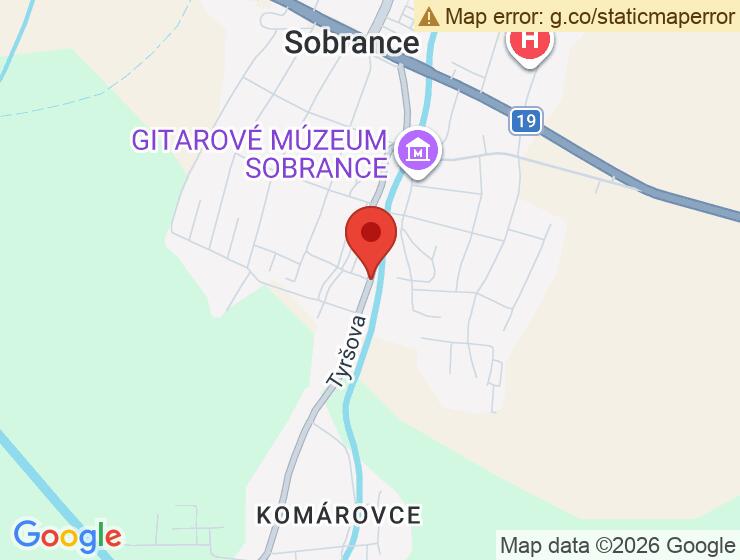 Garáž na predaj v Sobranciach na Tyršovej ulici
