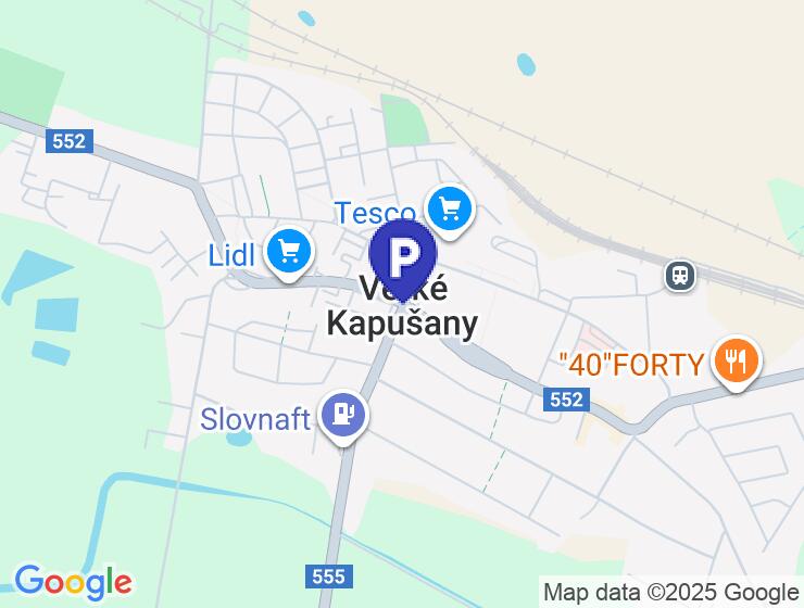 Garáž na predaj vo Veľkých Kapušanoch