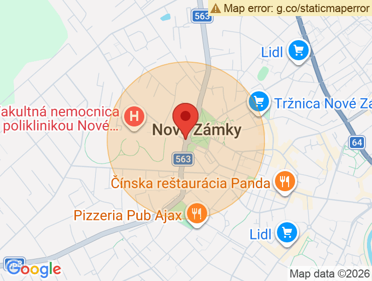 Garáž na prenájom blízko vlakovej stanice v Nových Zámkoch