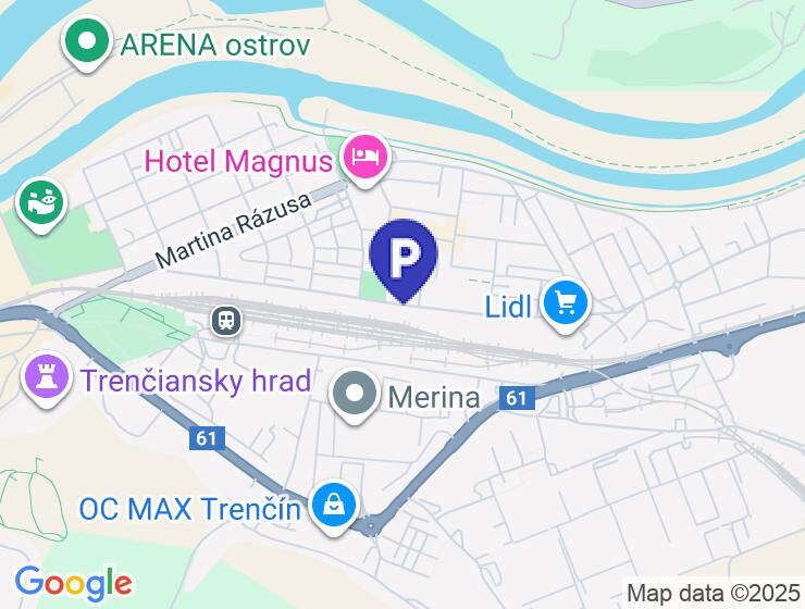 Garáž na prenájom na Hodžovej ulici, Trenčín