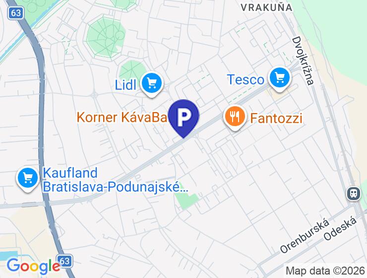 Garáž na prenájom na Kazanskej ulici s elektrinou