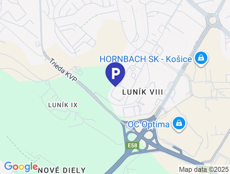 Garáž na prenájom na Mikovíniho ulici, Košice
