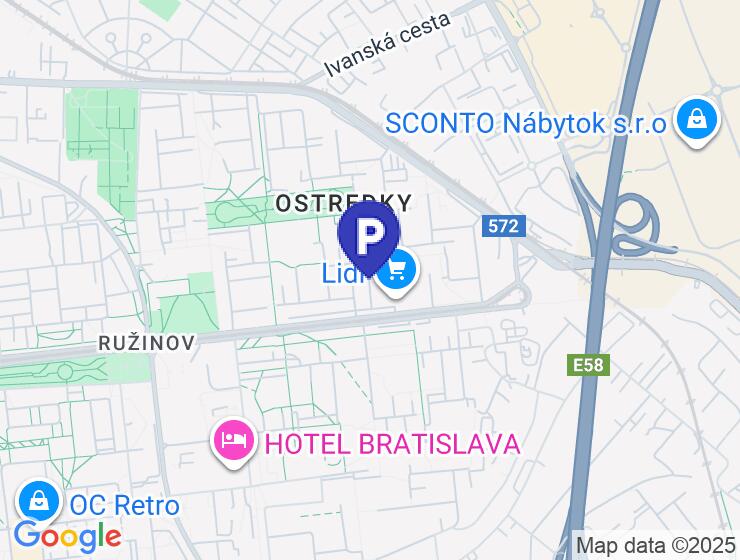 Garáž na prenájom na Polárnej ulici v Bratislave - Ružinov