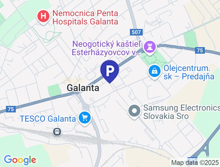 Garáž na prenájom na Poštovej ulici v Seredi
