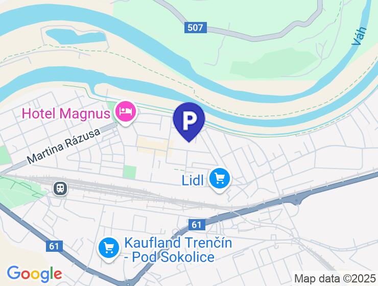 Garáž na prenájom na Považskej ulici pri zimaku