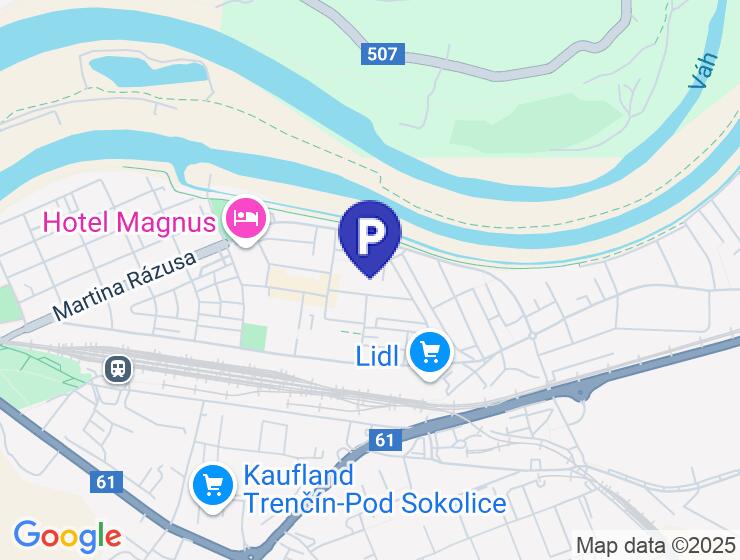 Garáž na prenájom na Považskej ulici pri zimnom štadióne
