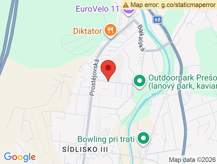 Garáž na prenájom na Prostejovskej ulici v Prešove
