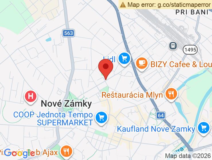 Garáž na prenájom na T. G. Masarykovej ulici v Nových Zámkoch