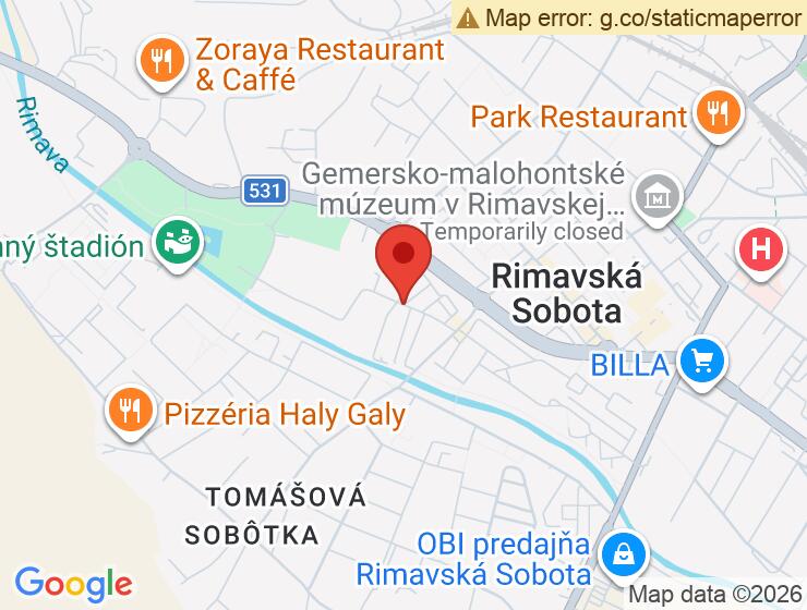 Garáž na prenájom na ul. Športovej v Rimavskej Sobote