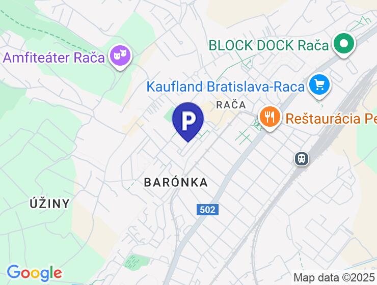 Garáž na prenájom na ulici Kafendova v Rači