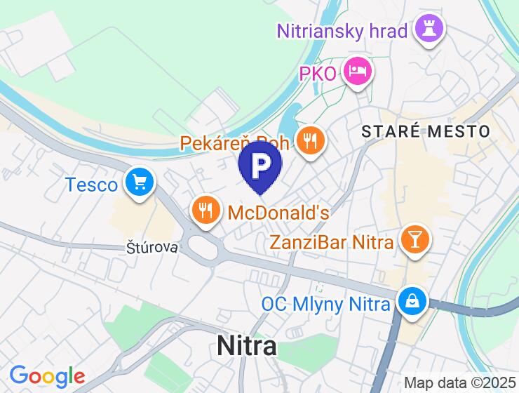 Garáž na prenájom na Vodnej ulici v Párovciach, Nitra