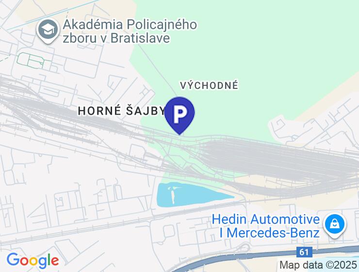 Garáž na prenájom na Východnej ulici v Rači