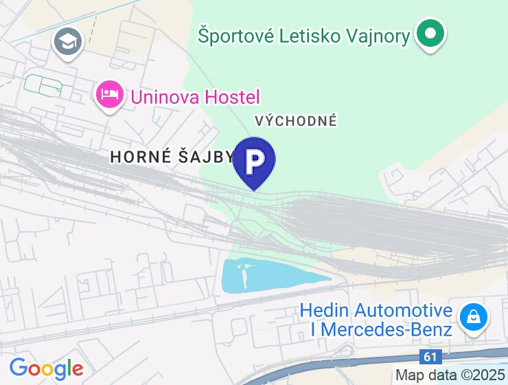Garáž na prenájom na Východnej ulici v Rači