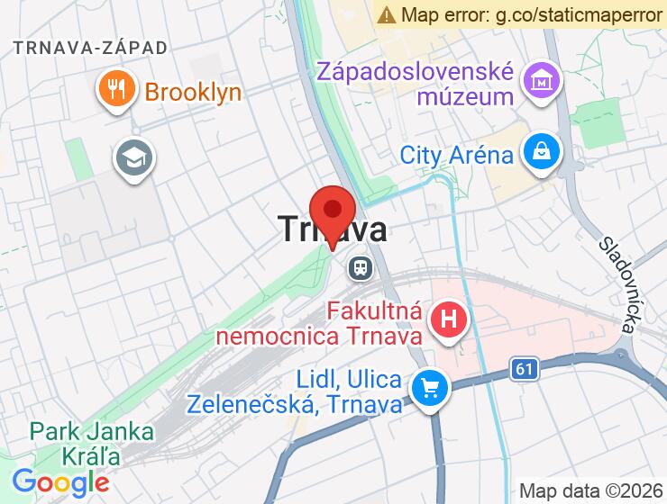 Garáž na prenájom pri autobusovej stanici v Trnave