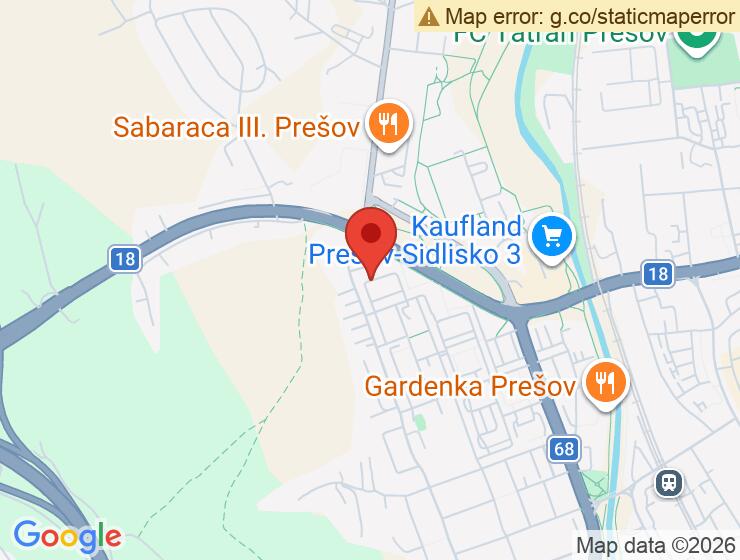 Garáž na prenájom s elektrinou v Prešove