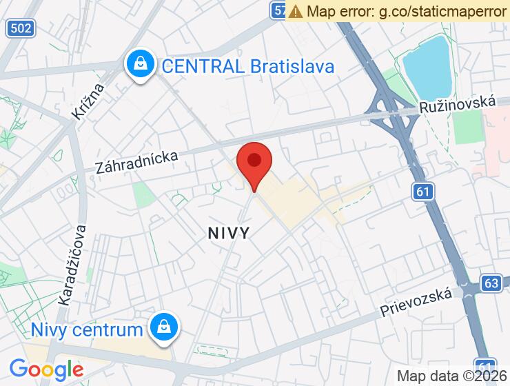 Garáž na prenájom v BA-Ružinove na Miletičovej ulici