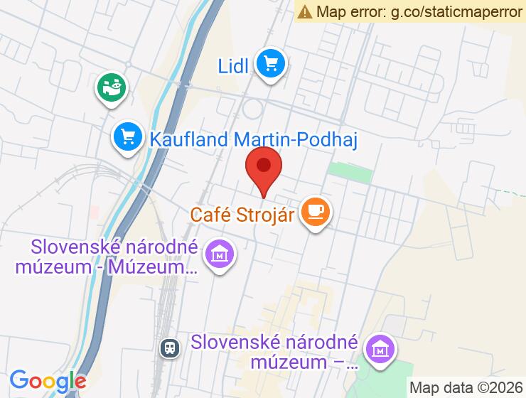 Garáž na prenájom v centre Martina na ul. Thurzová