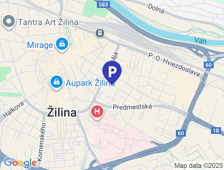 Garáž na prenájom v centre mesta Moyzesova