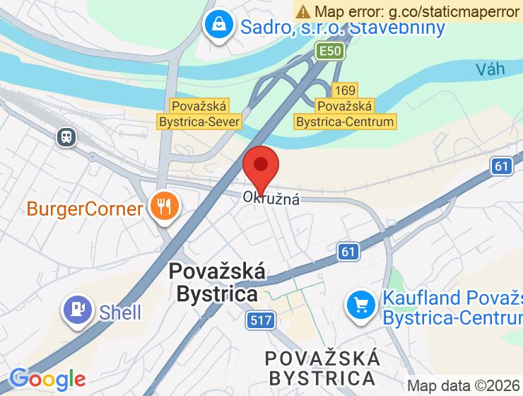 Garáž na prenájom v centre Považskej Bystrice