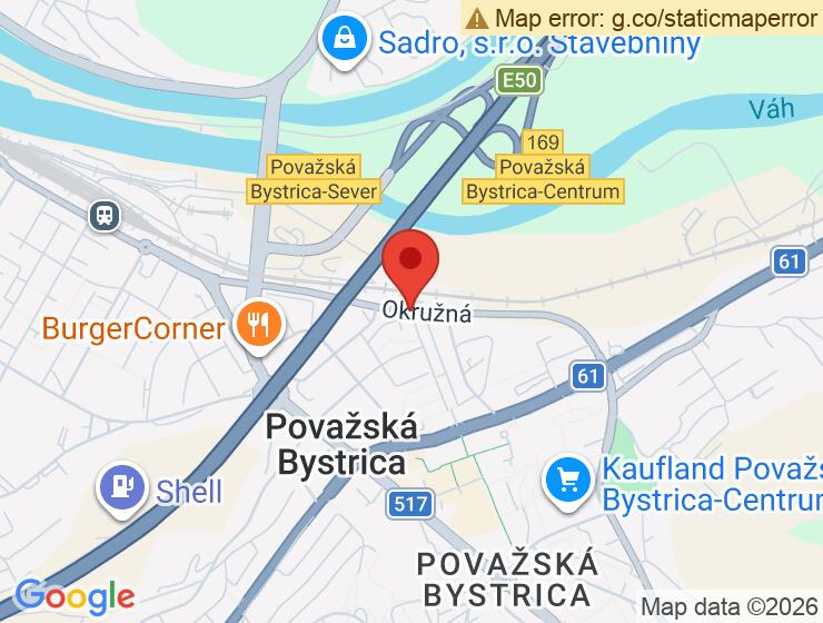 Garáž na prenájom v centre Považskej Bystrice