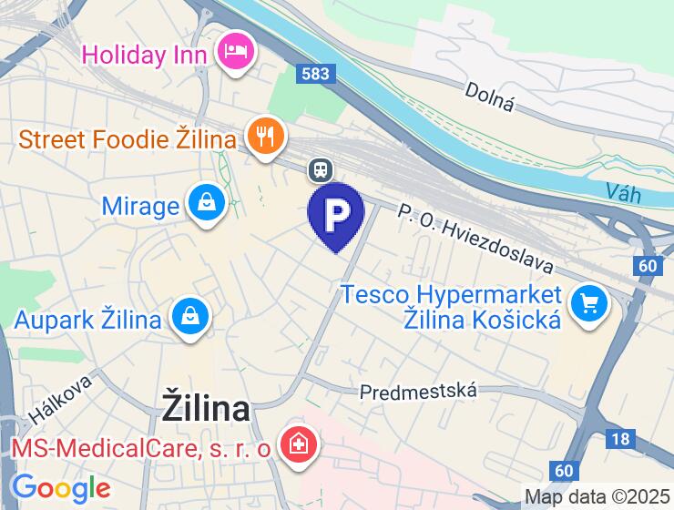 Garáž na prenájom v centre Žiliny