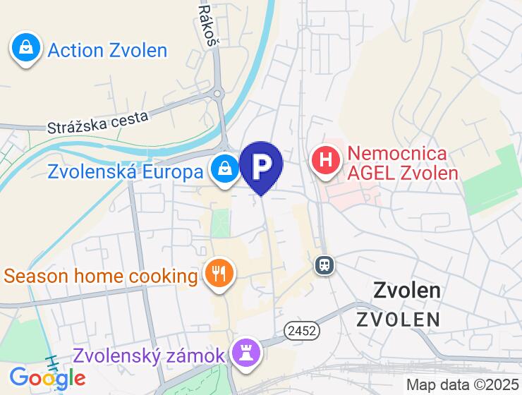 Garáž na prenájom v chránenom areáli v Zvolene