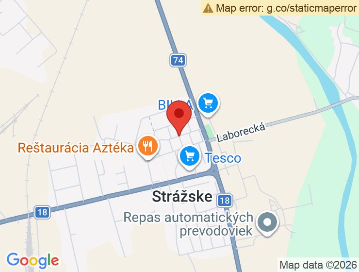 Garáž na prenájom v Humennom s elektrinou