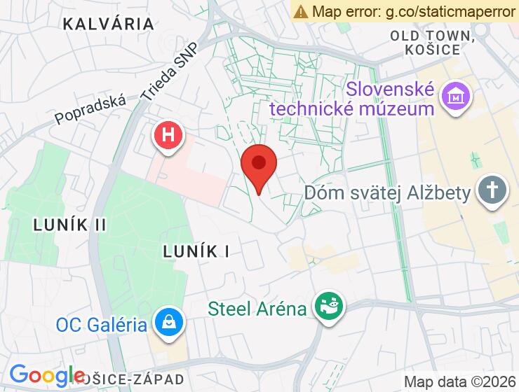 Garáž na prenájom v Košiciach na Belanskej ulici