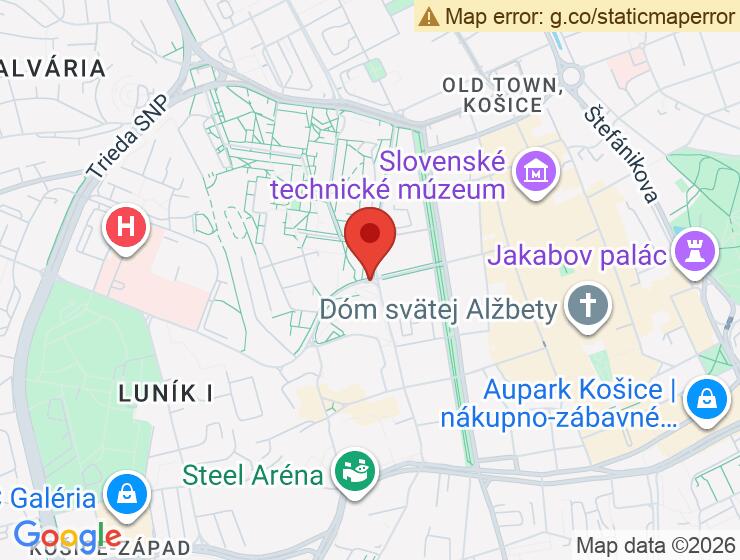 Garáž na prenájom v Košiciach - Staré Mesto, ul. Vojenská