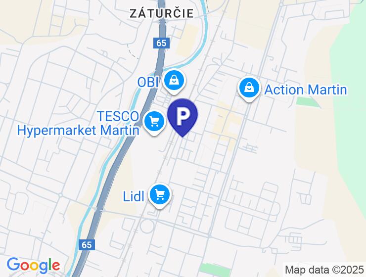 Garáž na prenájom v Martine, ul. Budovateľov