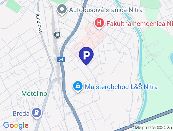 Garáž na prenájom v Nitre - Rázusová ulica