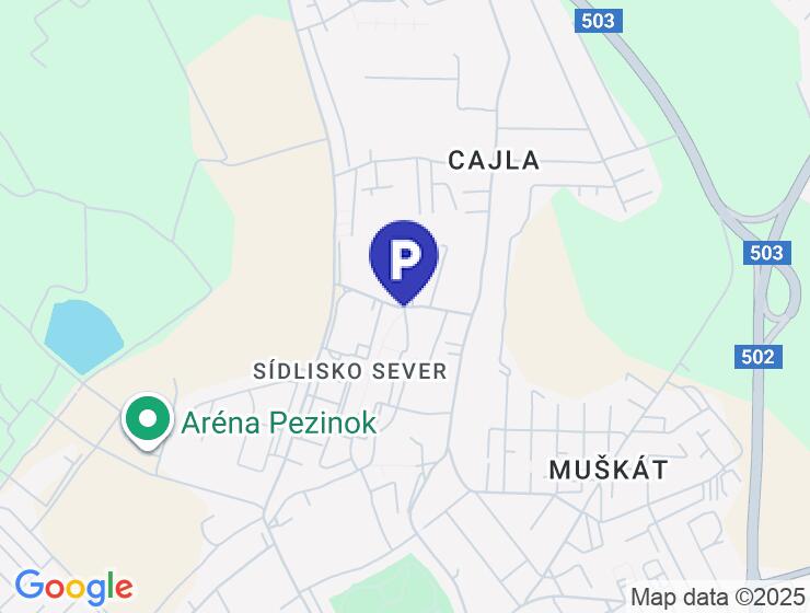 Garáž na prenájom v Pezinku s elektrinou