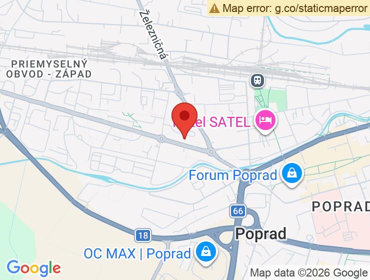 Garáž na prenájom v Poprade na sídlisku Západ