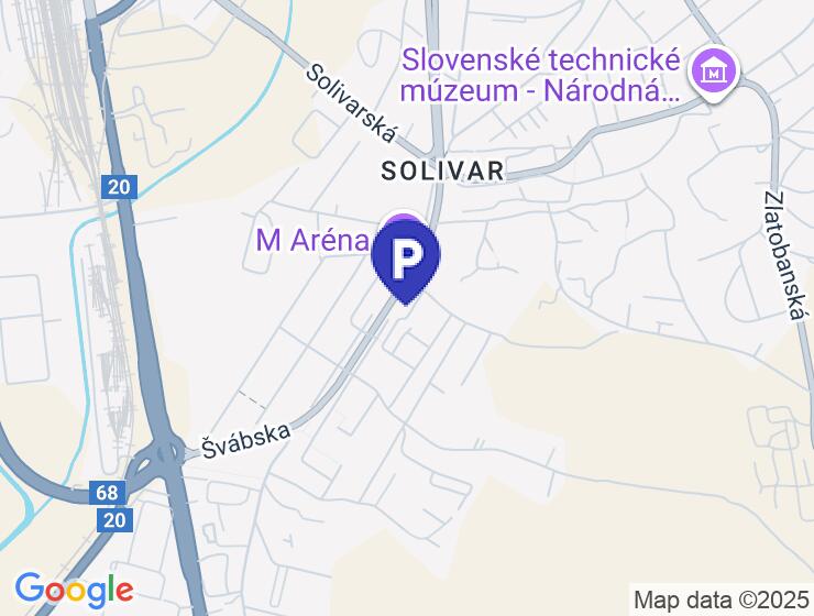 Garáž na prenájom v Prešove pri cintoríne