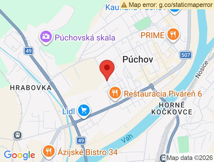 Garáž na prenájom v Púchove na Gorazdovej ulici