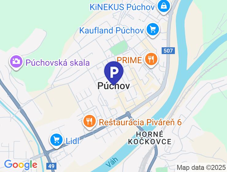 Garáž na prenájom v Púchove za 95 € mesačne