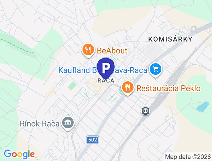 Garáž na prenájom v Rači
