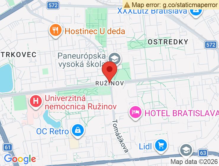 Garáž na prenájom v Ružinove, Bratislava