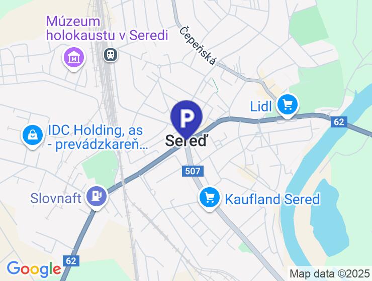 Garáž na prenájom v Seredi