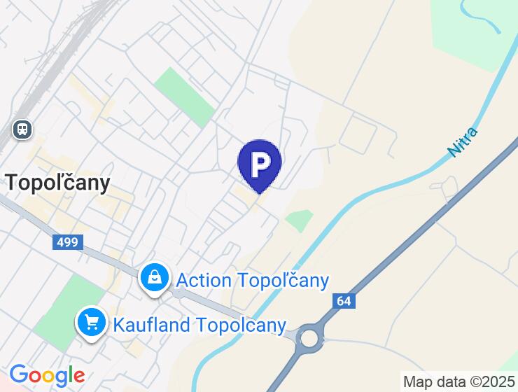 Garáž na prenájom v Topoľčanoch na ulici P.O. Hviezdoslava