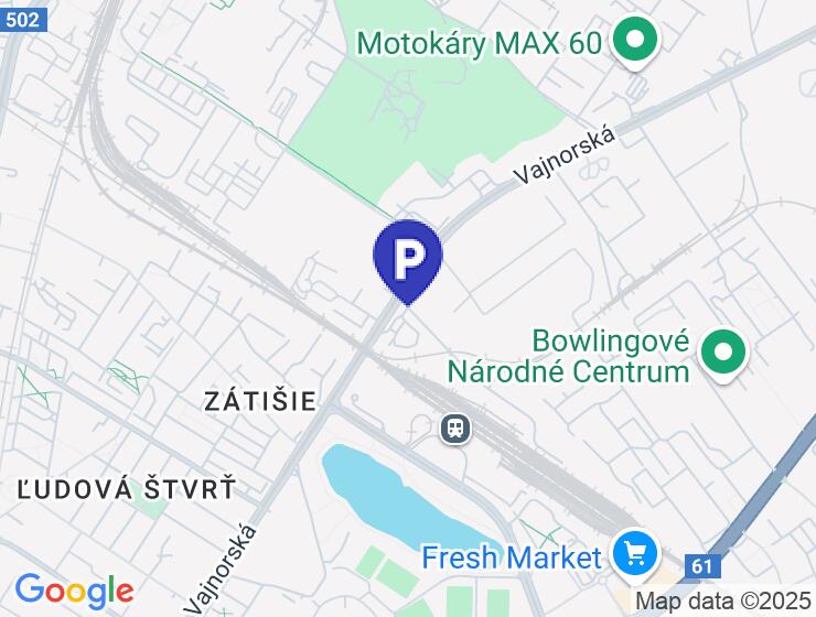 Garáž na prenájom, Vajnorská, Bratislava
