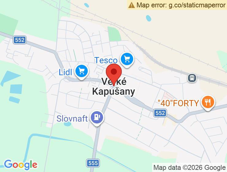 Garáž na prenájom vo Veľkých Kapušanoch