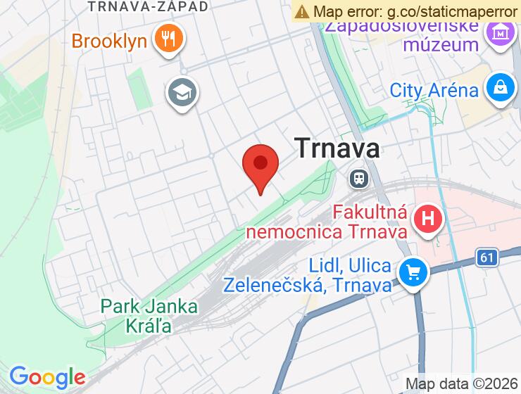 Garáž na prenájom za obchodným centrom Max