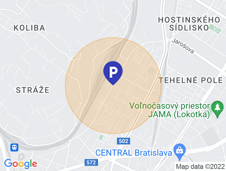 Garaz - Pionierska a okolie