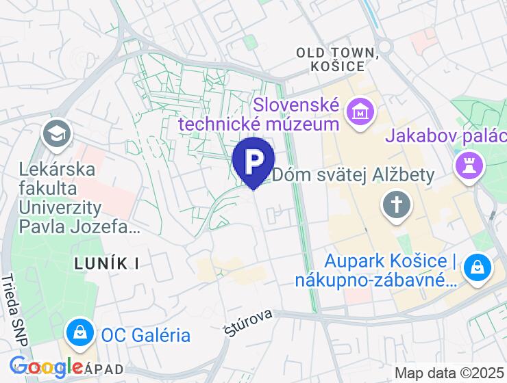 Garáž pre 2 autá na Kuzmányho sídlisku v Košiciach