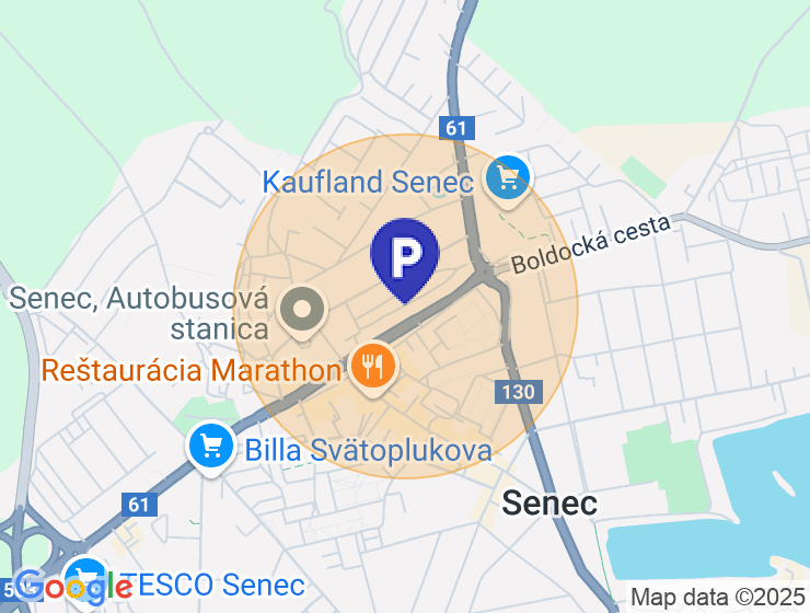 Kúpim garáž - Senec, J. Jesenského a okolie