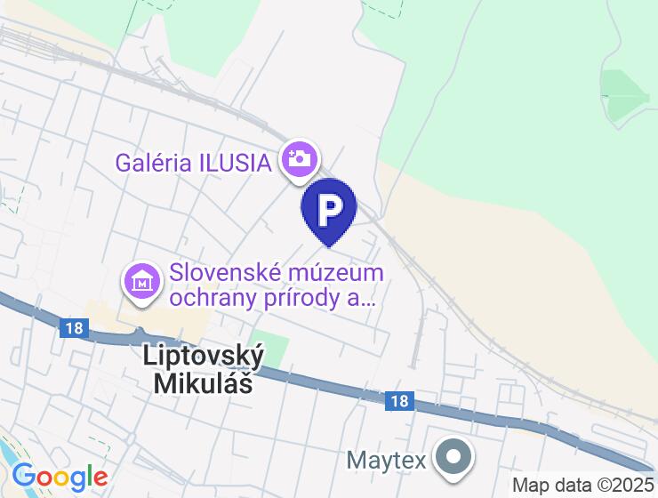 Garáže na dlhodobý prenájom v Liptovskom Mikuláši