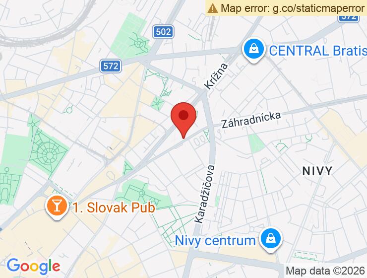 Garážové státia na Krížnej