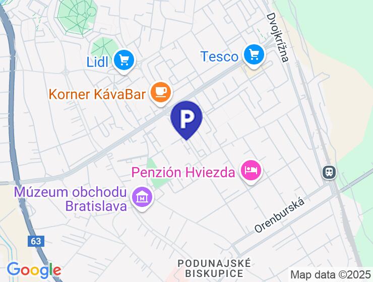 Garážové státie na predaj v Bratislave, Uzbecká, 14m2, s elektrickou bránou