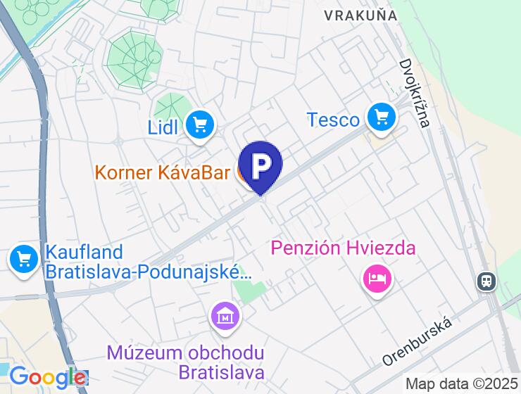 Garážové státie na predaj v novostavbe OPPIDUM na Uzbeckej ulici